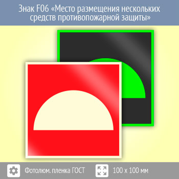 ���� F06 ������ ���������� ���������� ������� ��������������� ������� (������������������ ������ ���� 34428-2018, 100�100 ��)